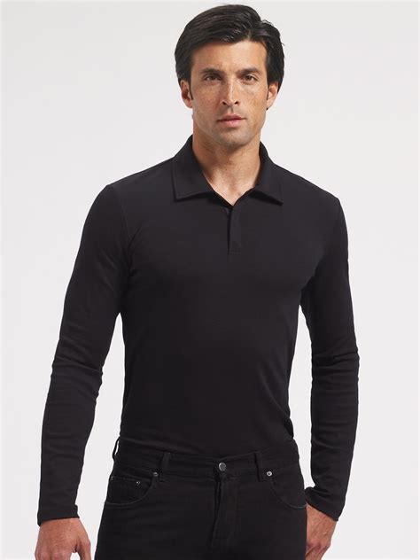 prada mens poli|prada long sleeve polo.